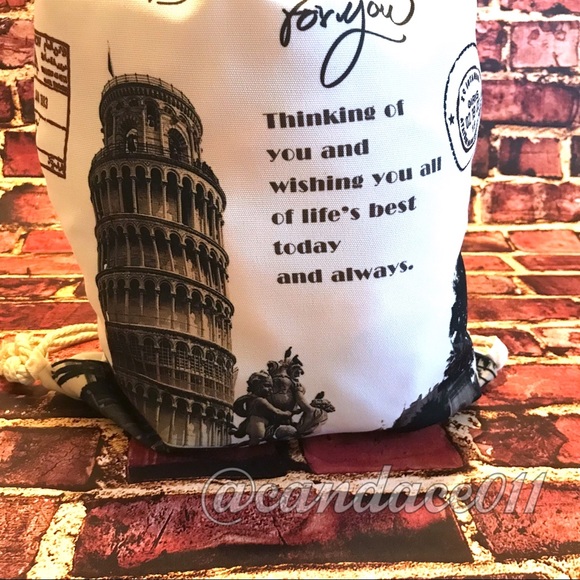 Leaning Tower of Pisa Backpack - Picture 5 of 7